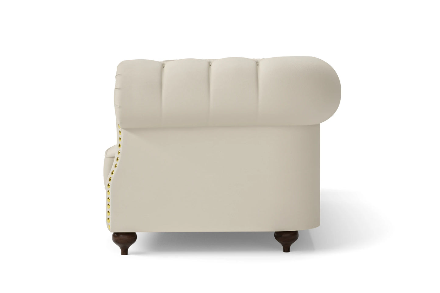 Bitonto 3 Seater Sofa Cream Leather