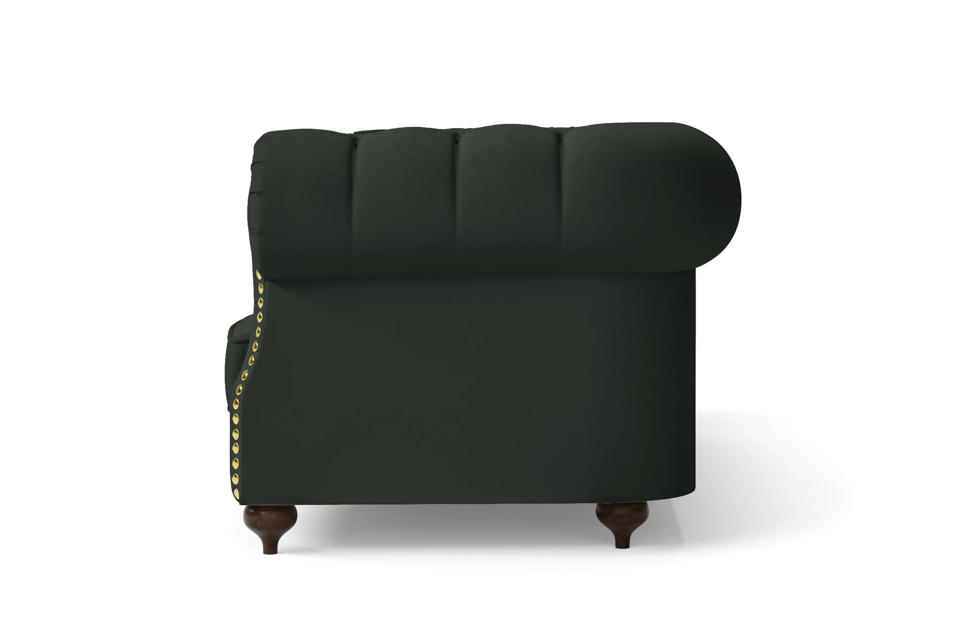 Bitonto 3 Seater Sofa Green Leather