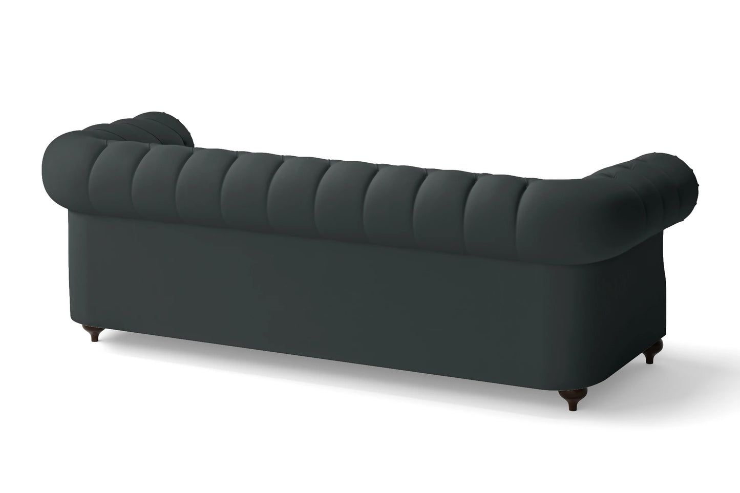 Bitonto 3 Seater Sofa Slate Leather