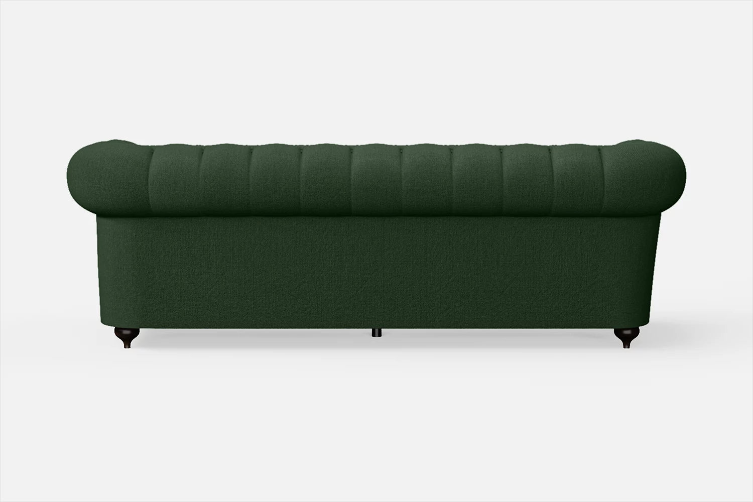 Bitonto 3 Seater Sofa Forest Green Linen Fabric