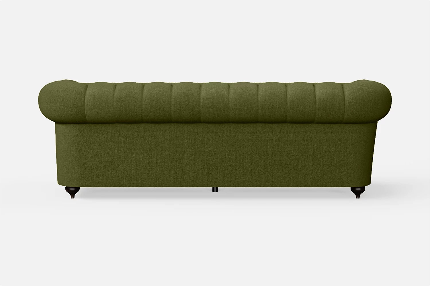 Bitonto 3 Seater Sofa Olive Linen Fabric