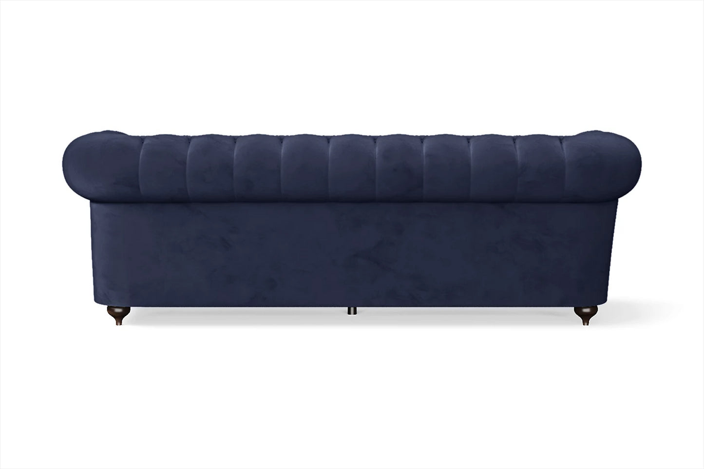 Bitonto 3 Seater Sofa Dark Blue Velvet