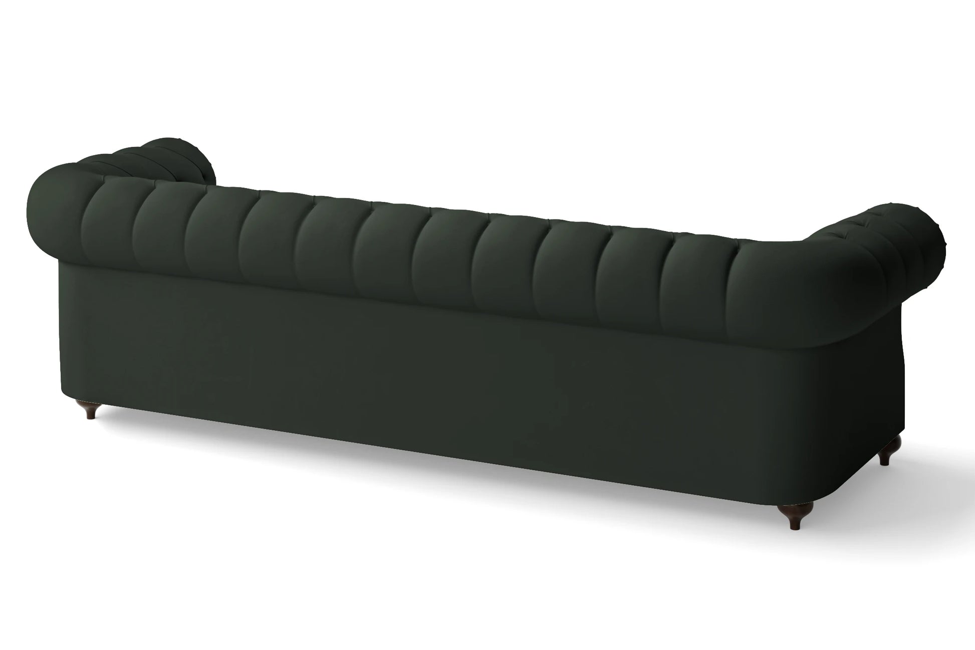 Bitonto 4 Seater Sofa Green Leather