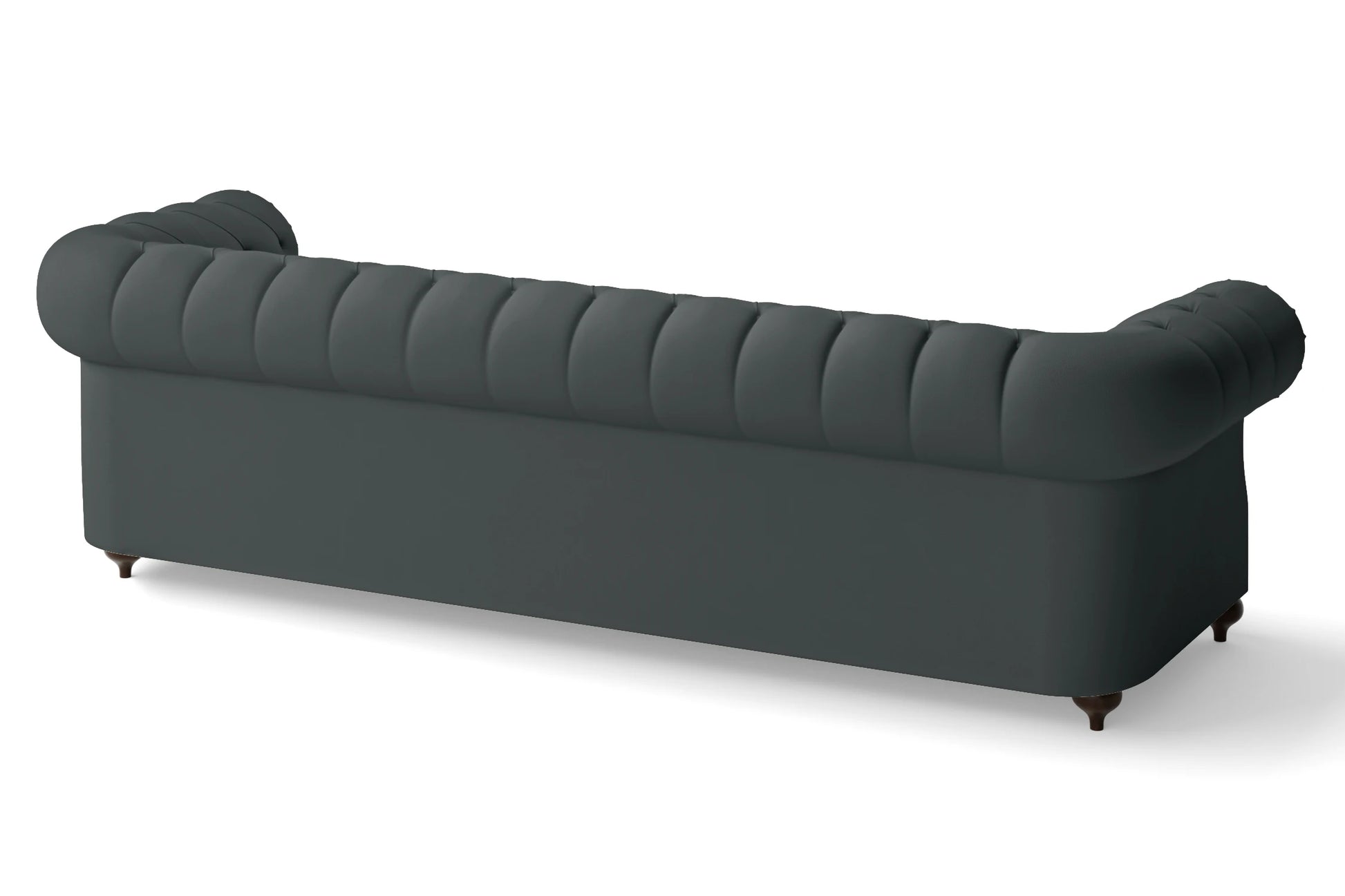 Bitonto 4 Seater Sofa Slate Leather