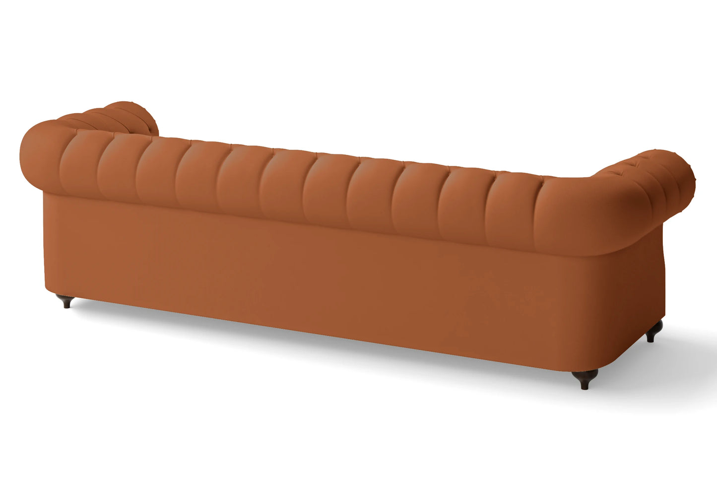 Bitonto 4 Seater Sofa Tan Brown Leather