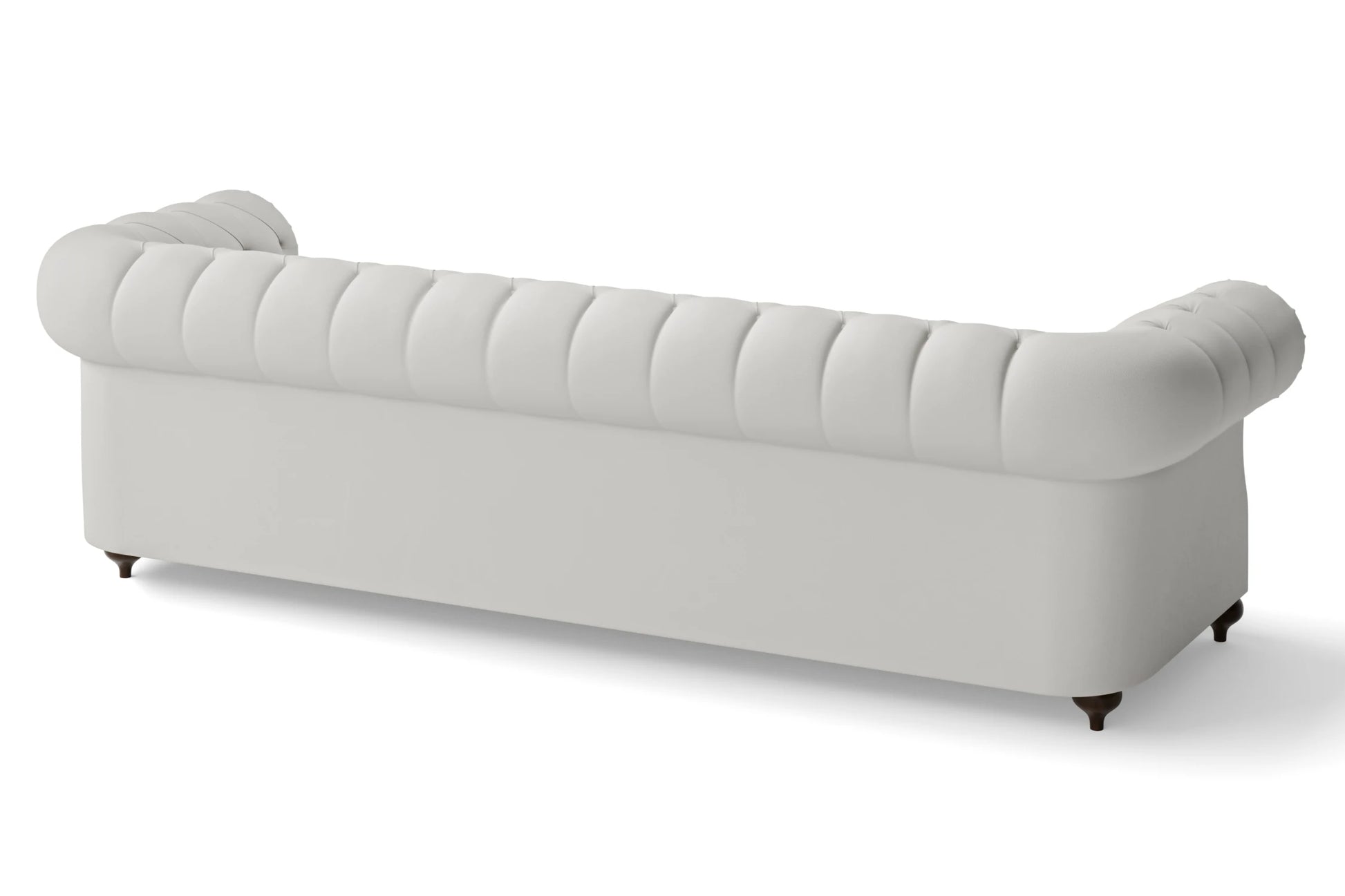 Bitonto 4 Seater Sofa White Leather