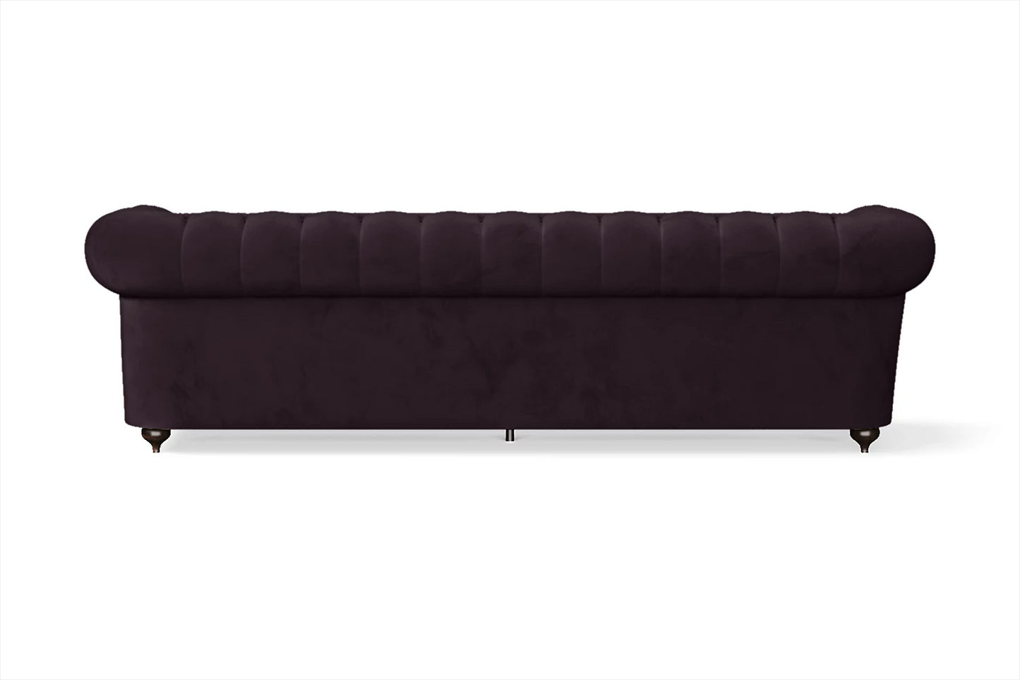 Bitonto 4 Seater Sofa Purple Velvet