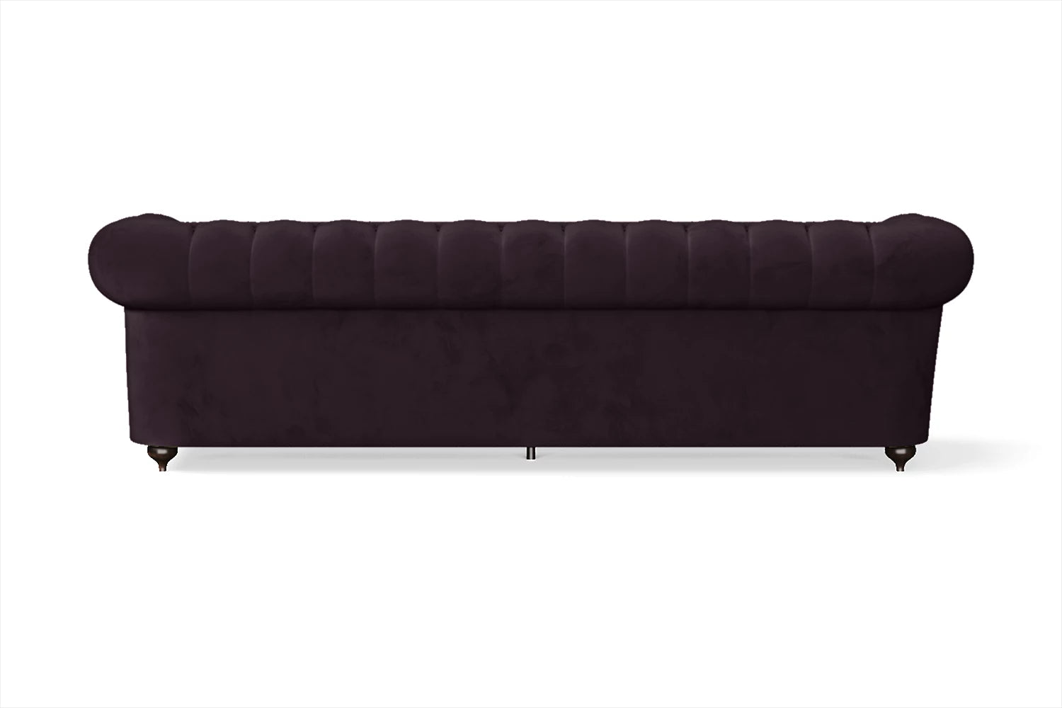 Bitonto 4 Seater Sofa Purple Velvet