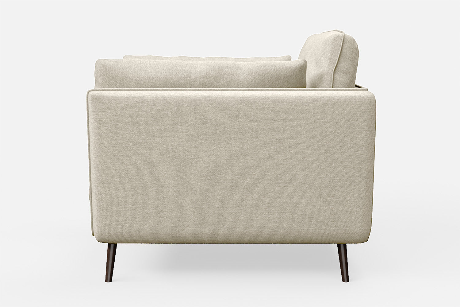 Bologna Armchair Cream Linen Fabric