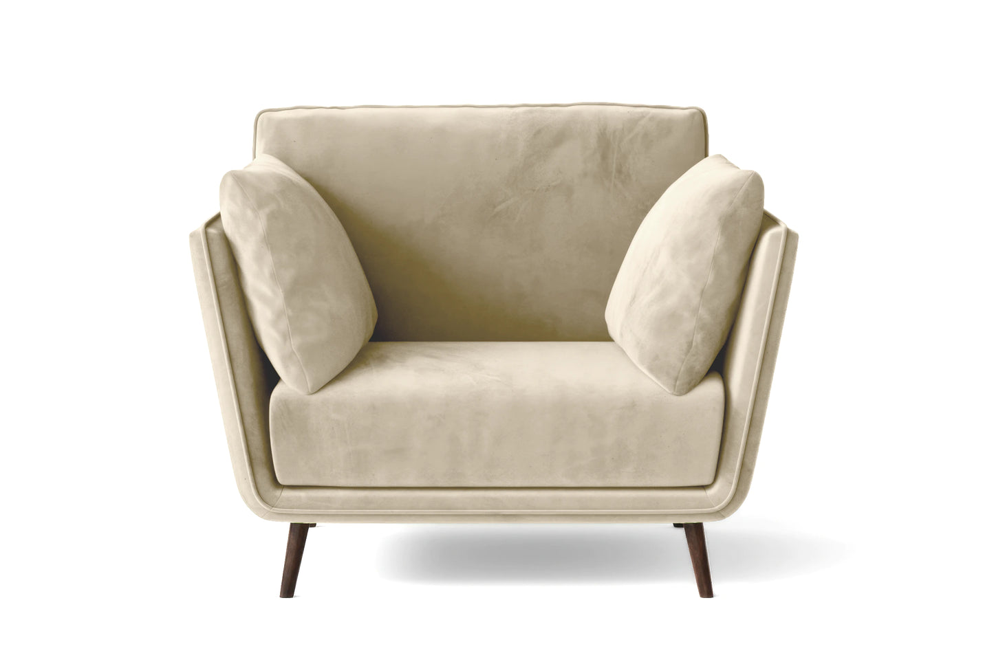 Bologna Armchair Cream Velvet