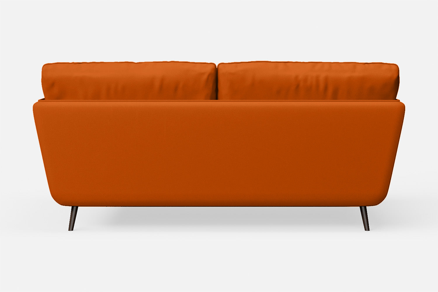 Bologna 2 Seater Sofa Orange Leather