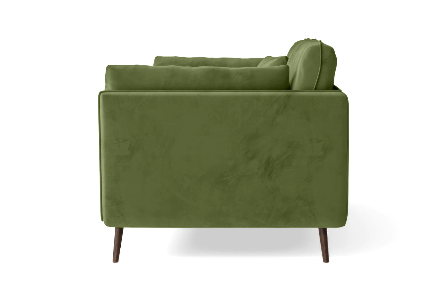 Bologna 2 Seater Sofa Lime Velvet