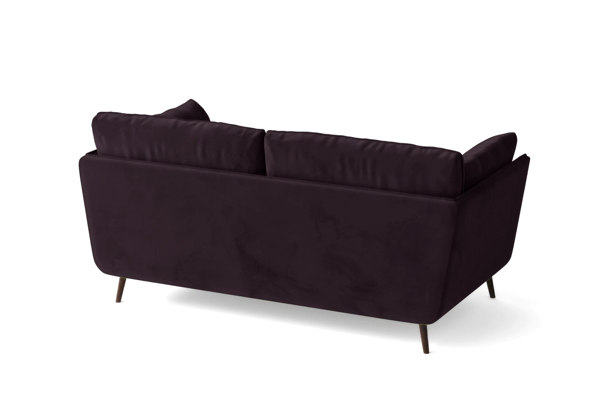 Bologna 2 Seater Sofa Purple Velvet