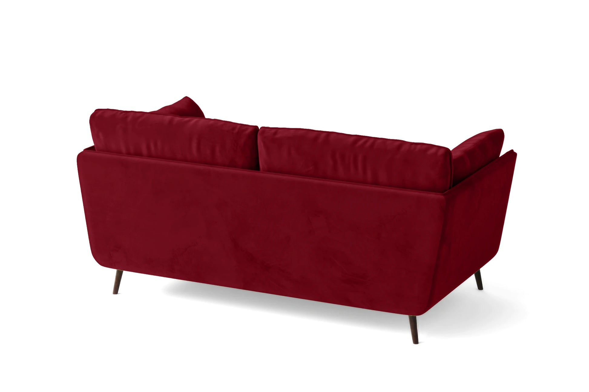 Bologna 2 Seater Sofa Red Velvet