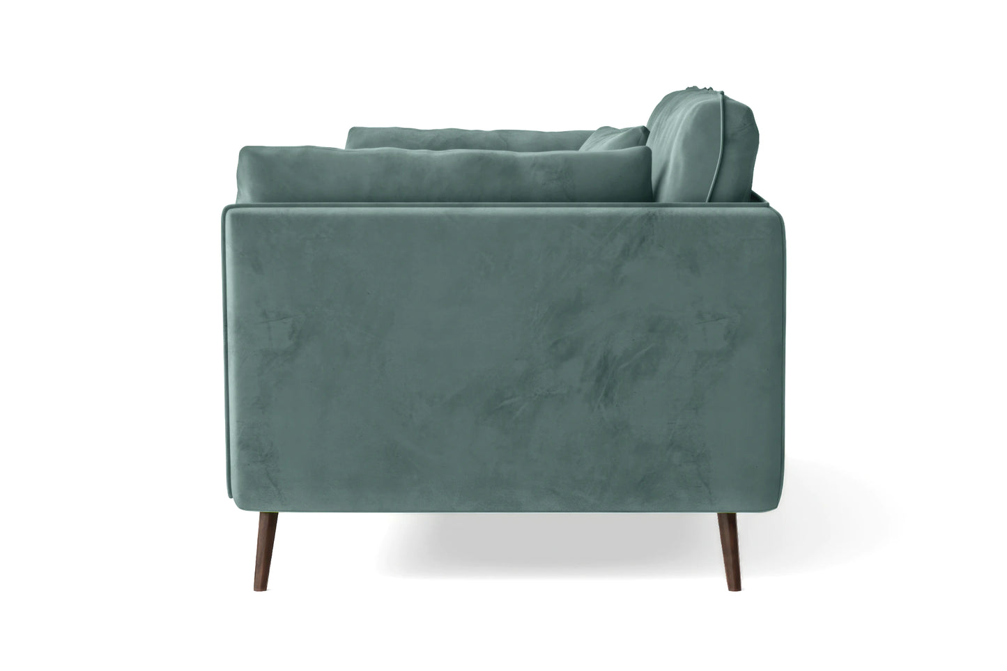 Bologna 2 Seater Sofa Teal Velvet