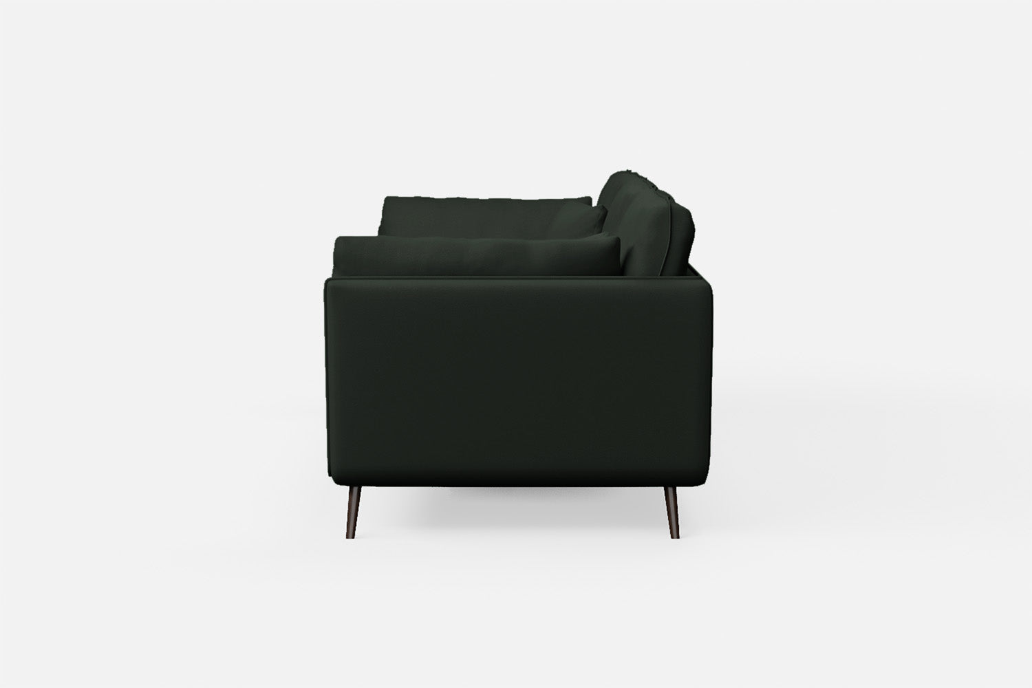 Bologna 3 Seater Sofa Green Leather