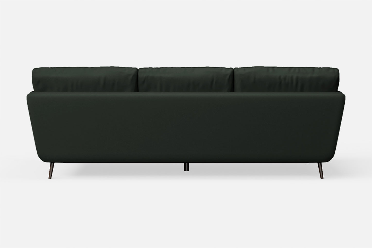 Bologna 3 Seater Sofa Green Leather