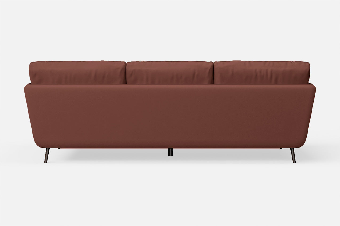 Bologna 3 Seater Sofa Mauve Leather