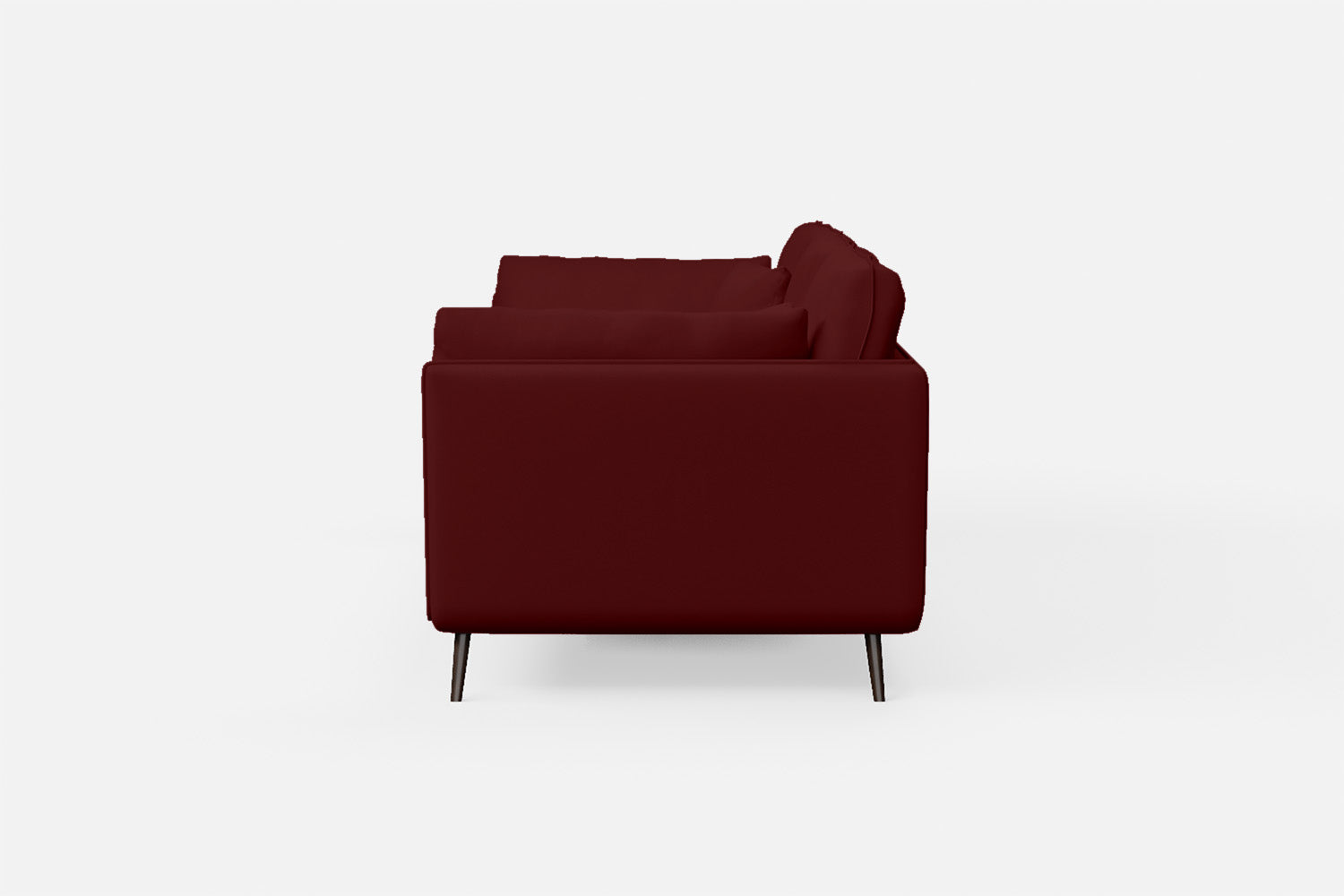 Bologna 3 Seater Sofa Red Leather