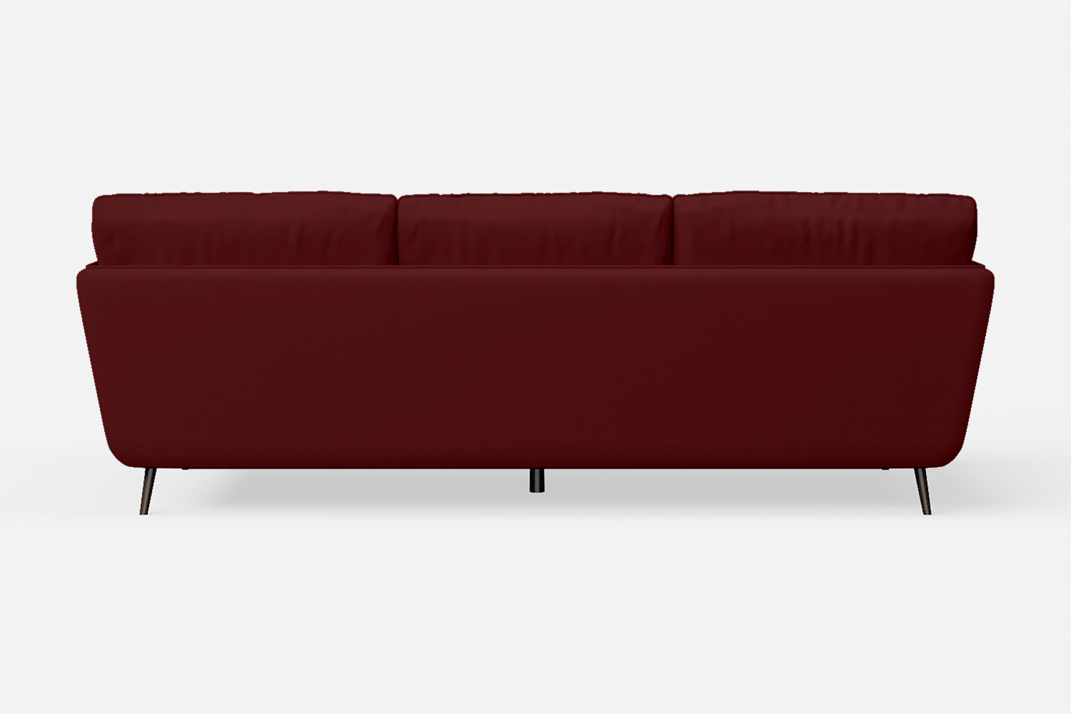 Bologna 3 Seater Sofa Red Leather