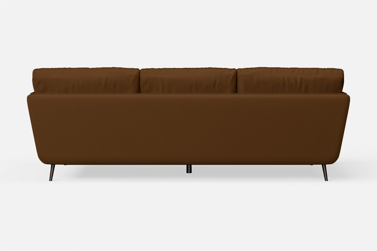 Bologna 3 Seater Sofa Walnut Brown Leather