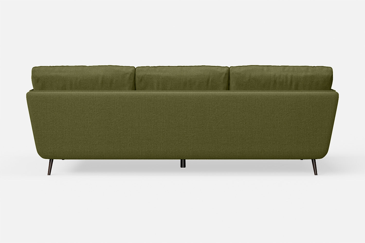 Bologna 3 Seater Sofa Olive Linen Fabric