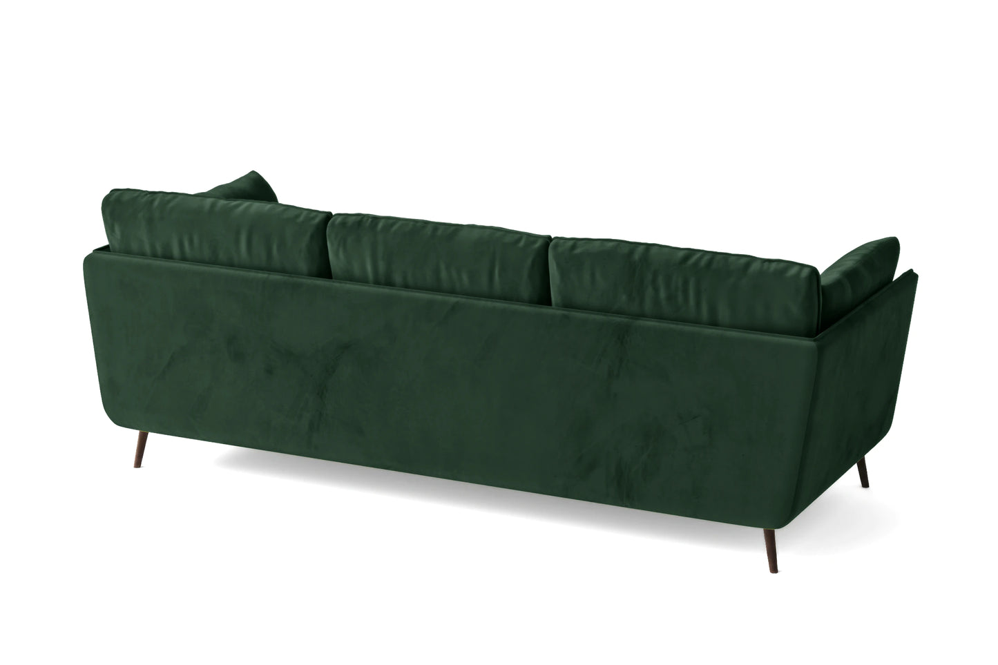 Bologna 3 Seater Sofa Green Velvet