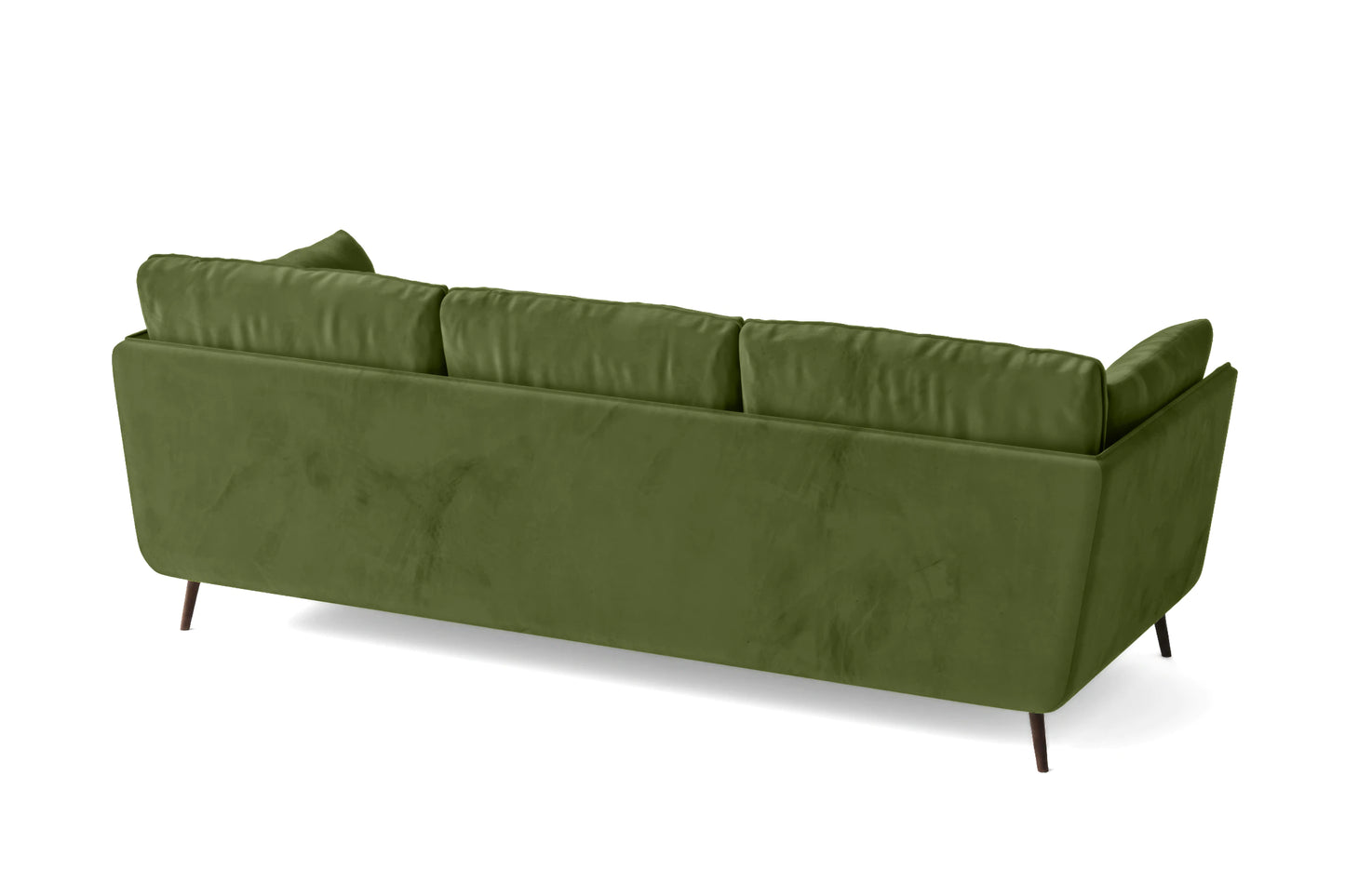 Bologna 3 Seater Sofa Lime Velvet