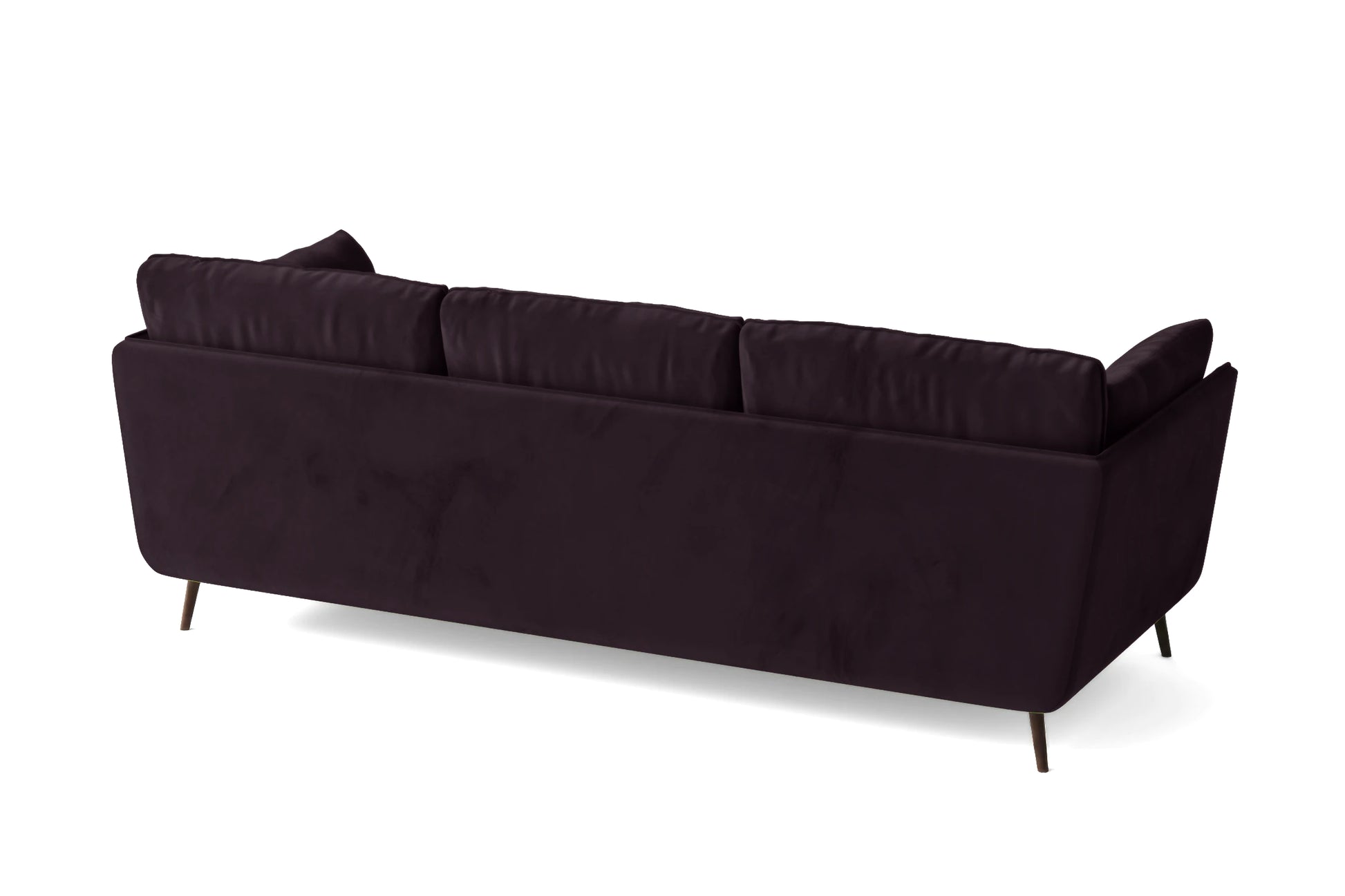 Bologna 3 Seater Sofa Purple Velvet