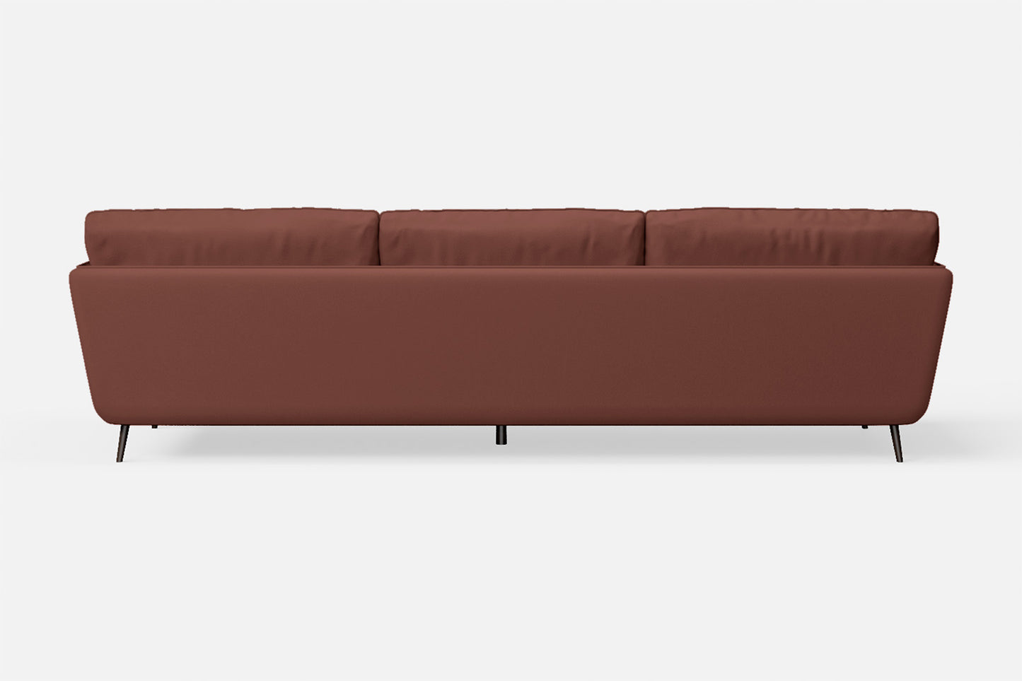 Bologna 4 Seater Sofa Mauve Leather