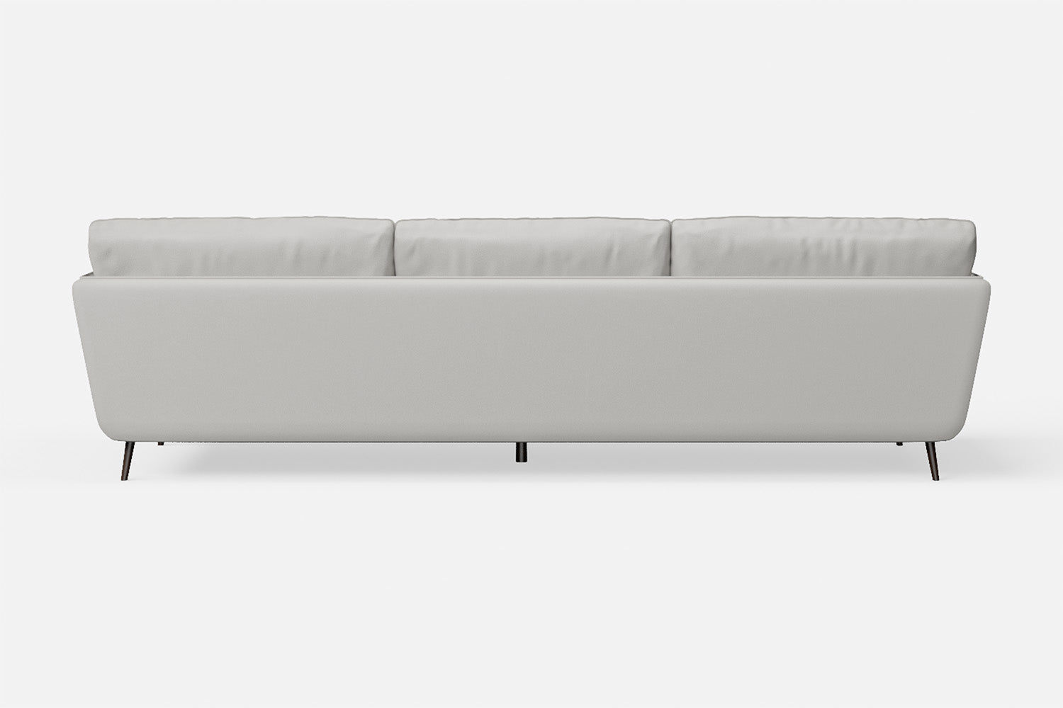 Bologna 4 Seater Sofa White Leather