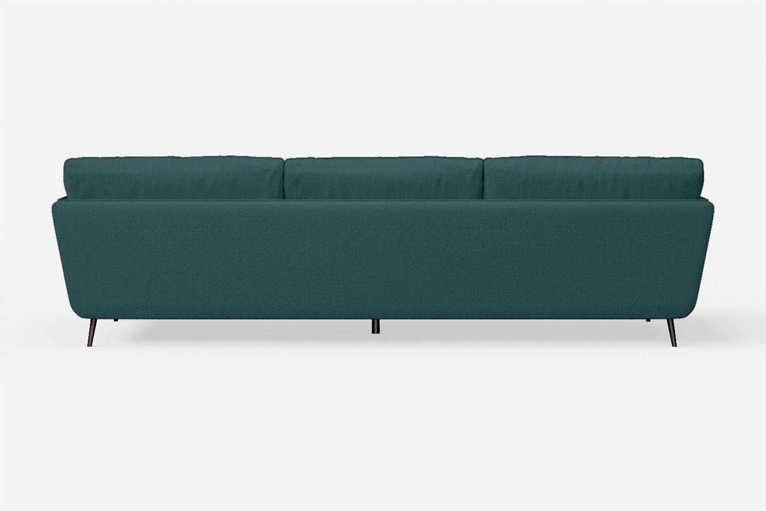 Bologna 4 Seater Sofa Teal Linen Fabric