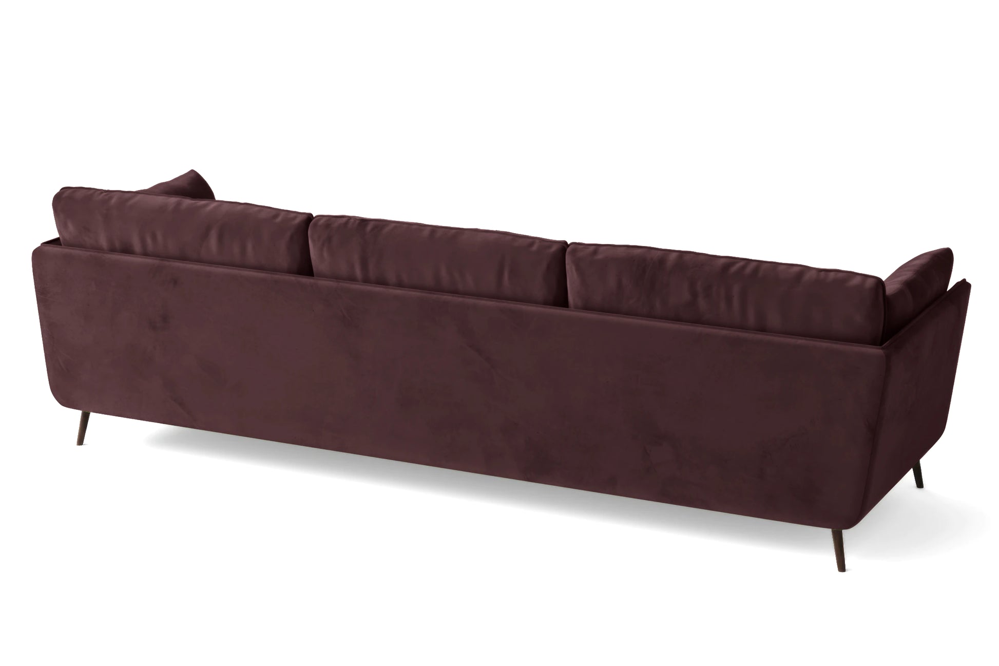 Bologna 4 Seater Sofa Grape Velvet