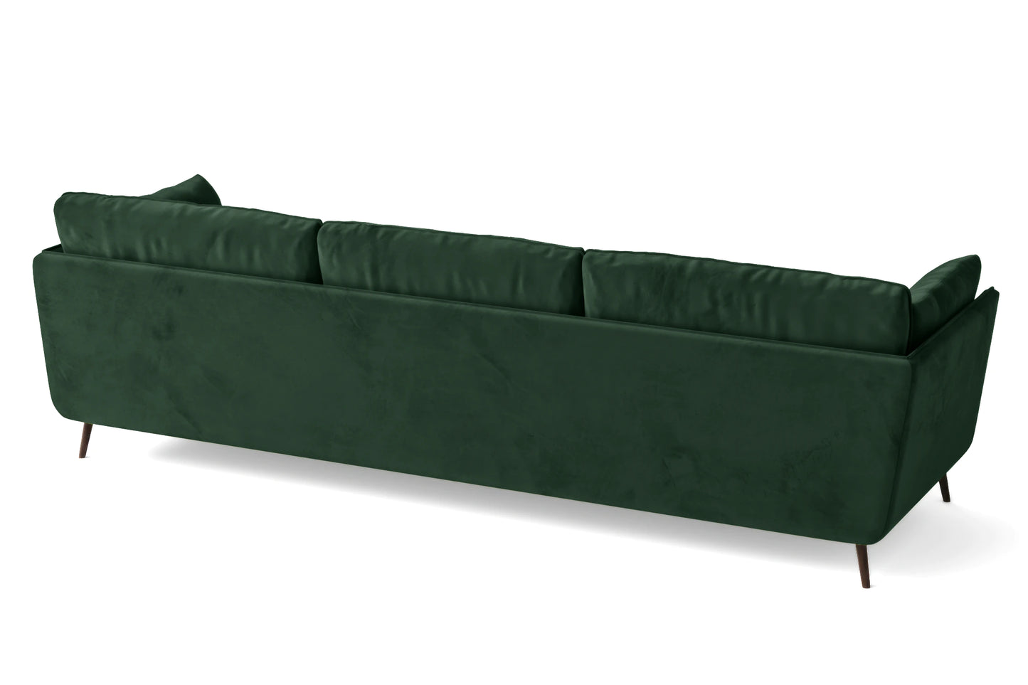 Bologna 4 Seater Sofa Green Velvet