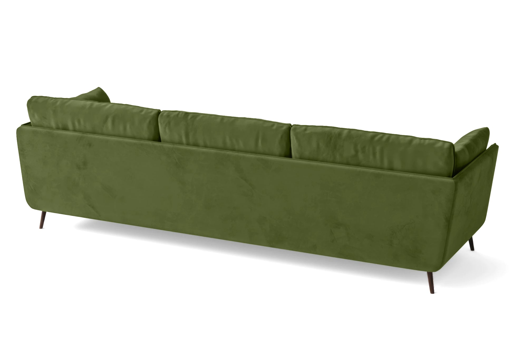 Bologna 4 Seater Sofa Lime Velvet