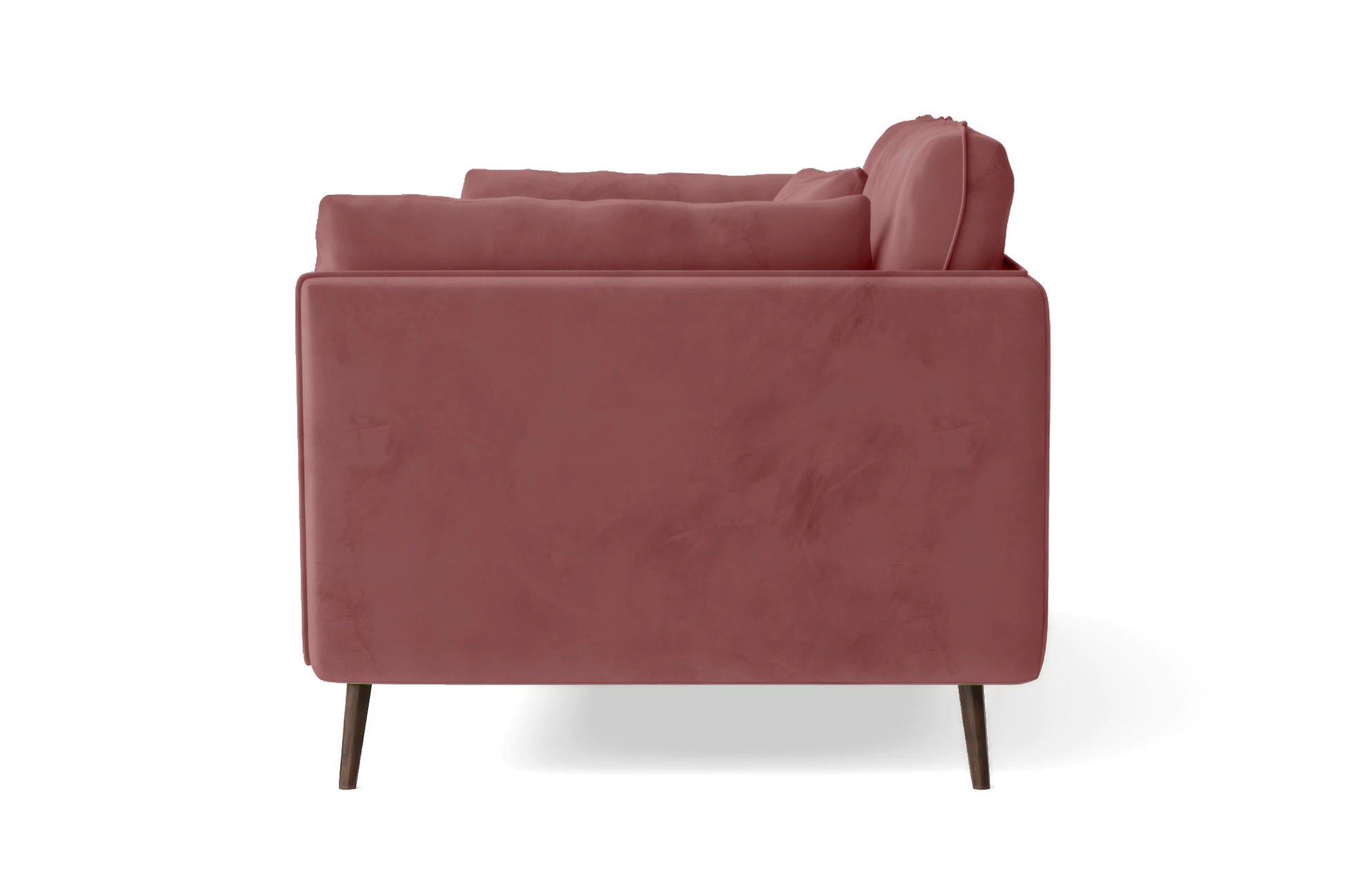 Bologna 4 Seater Sofa Pink Velvet