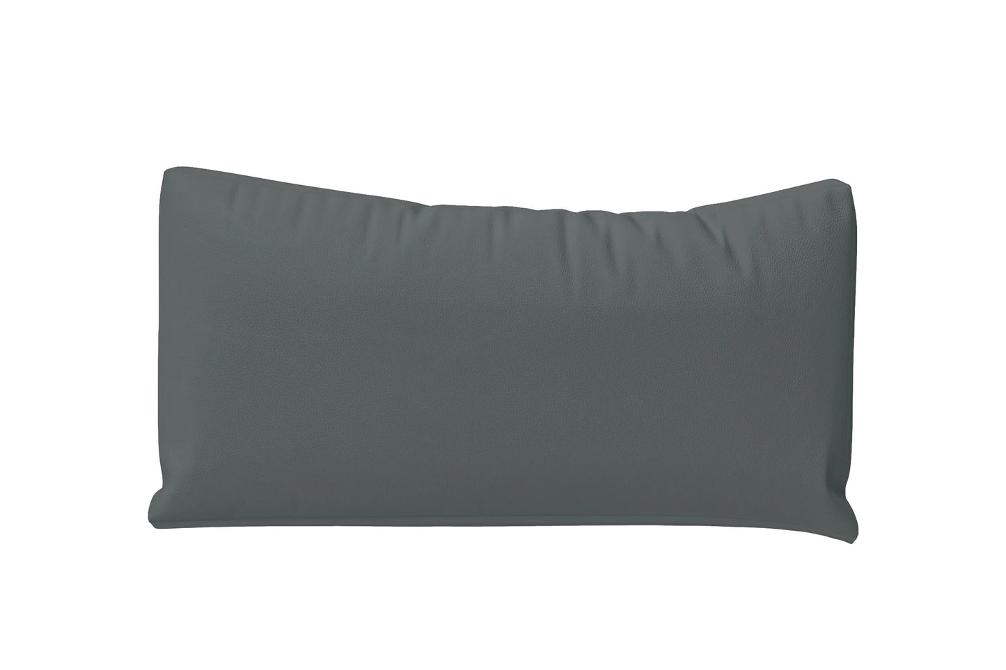 Bolster Cushions 55 x 20 cm Slate Leather