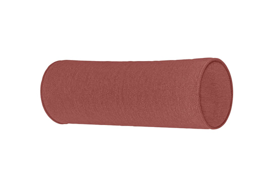 Bolster Cushions 55 x 20 cm Rose Pink Linen Fabric