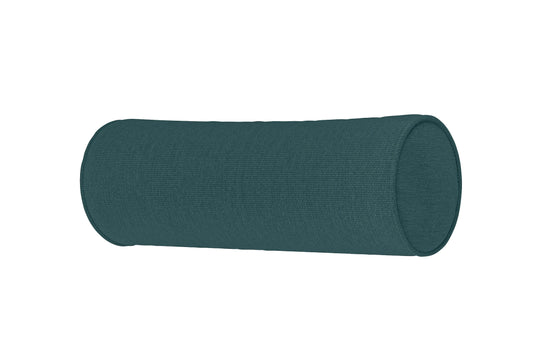 Bolster Cushions 55 x 20 cm Teal Linen Fabric