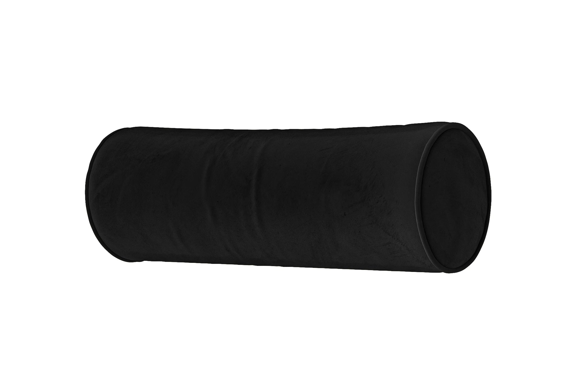 Bolster Cushions 55 x 20 cm Black Velvet