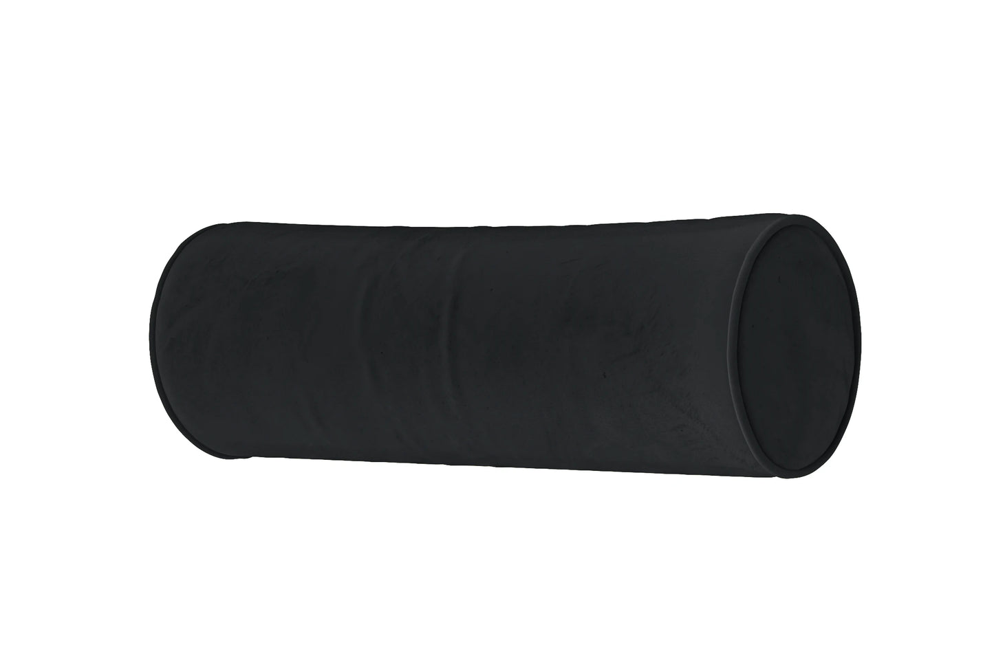 Bolster Cushions 55 x 20 cm Dark Grey Velvet