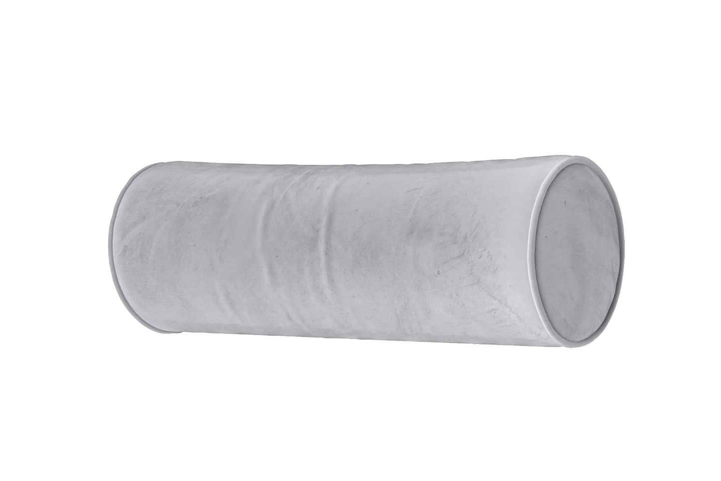 Bolster Cushions 55 x 20 cm Silver Velvet