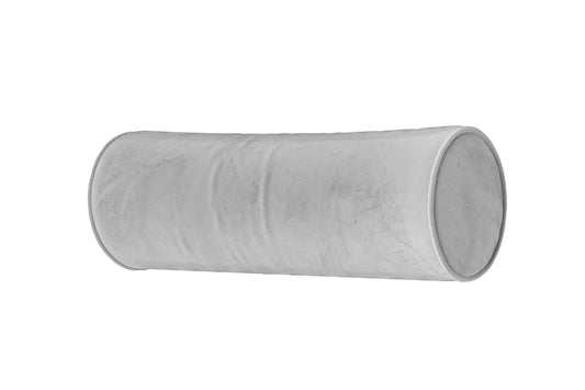 Bolster Cushions 55 x 20 cm White Velvet