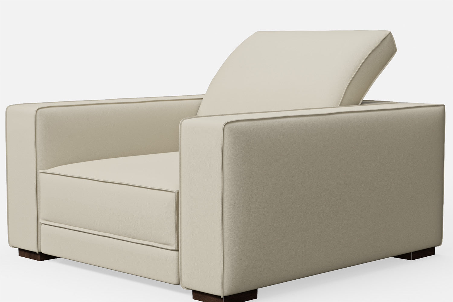 Bolzano Armchair Cream Leather