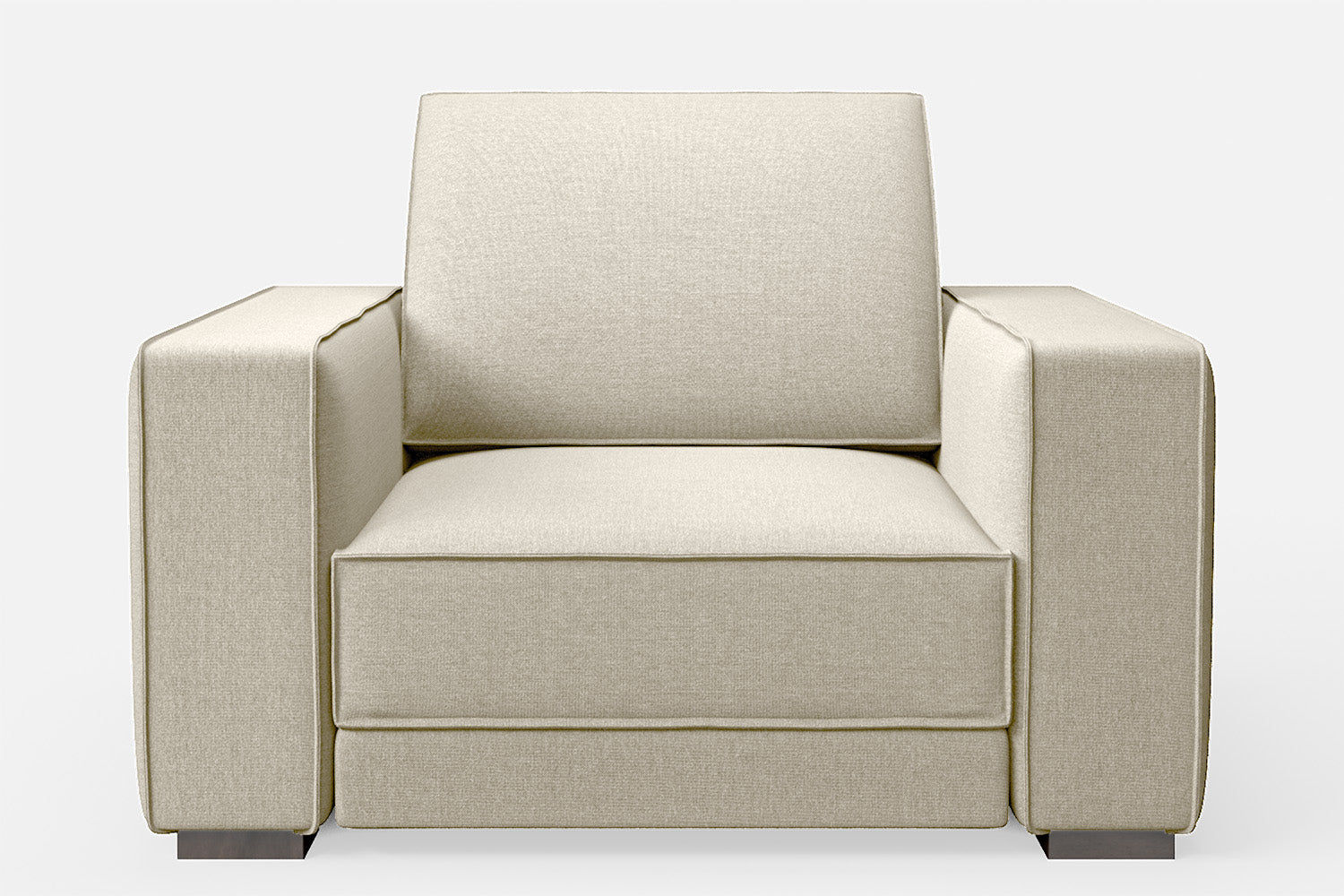 Bolzano Armchair Cream Linen Fabric