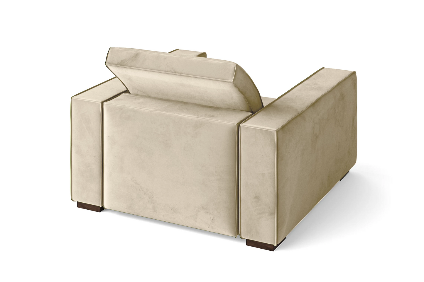 Bolzano Armchair Cream Velvet