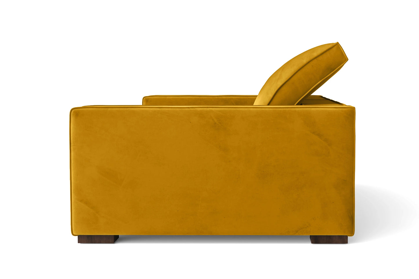 Bolzano Armchair Yellow Velvet