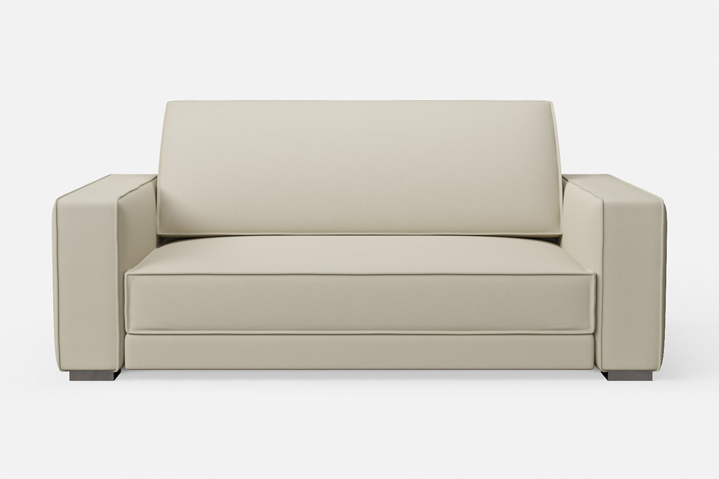 Bolzano 2 Seater Sofa Cream Leather