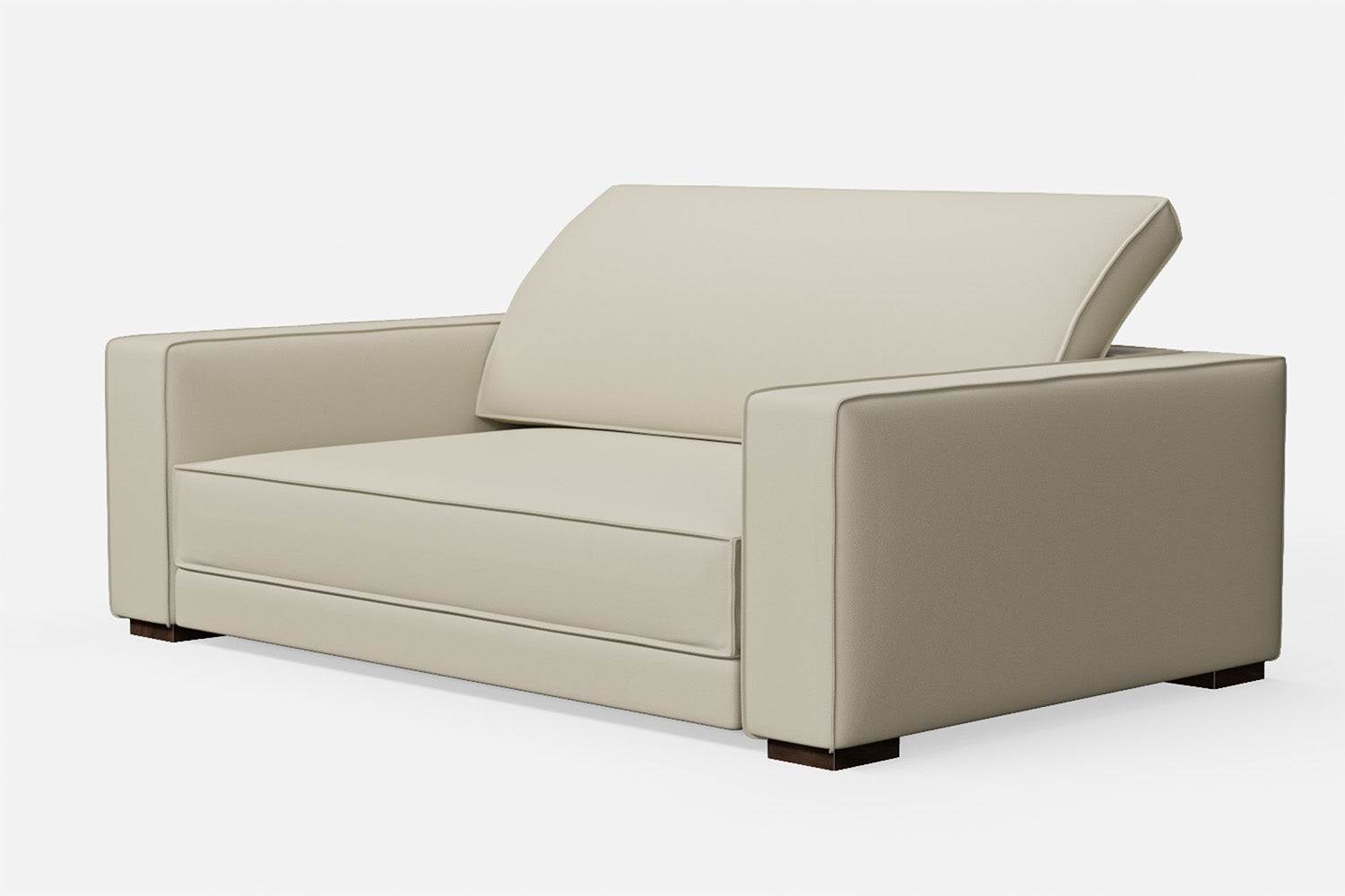 Bolzano 2 Seater Sofa Cream Leather