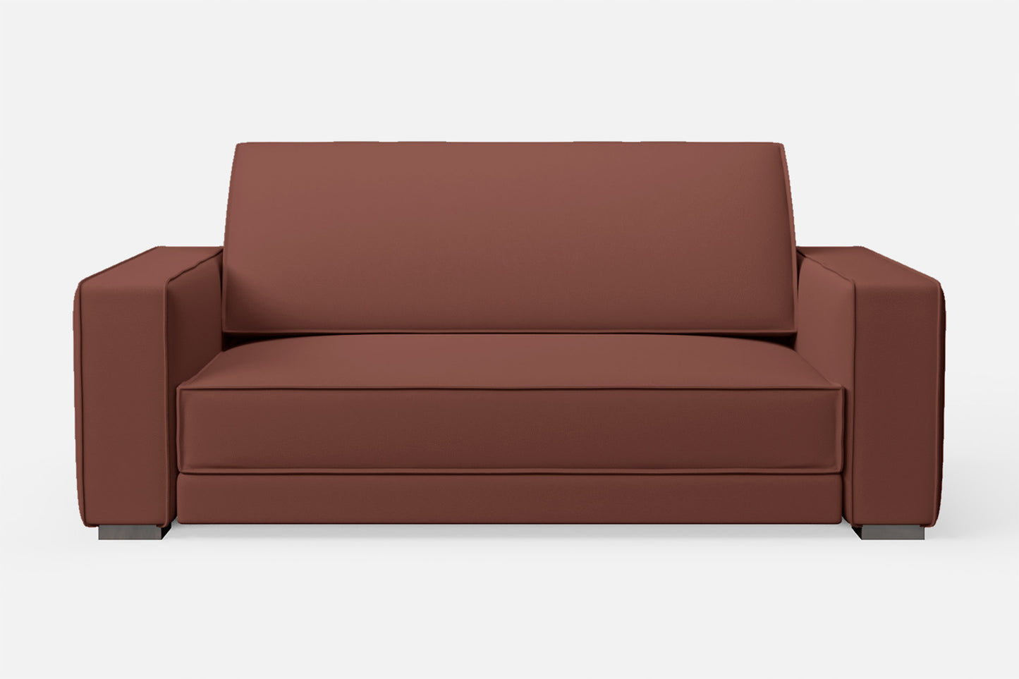 Bolzano 2 Seater Sofa Mauve Leather